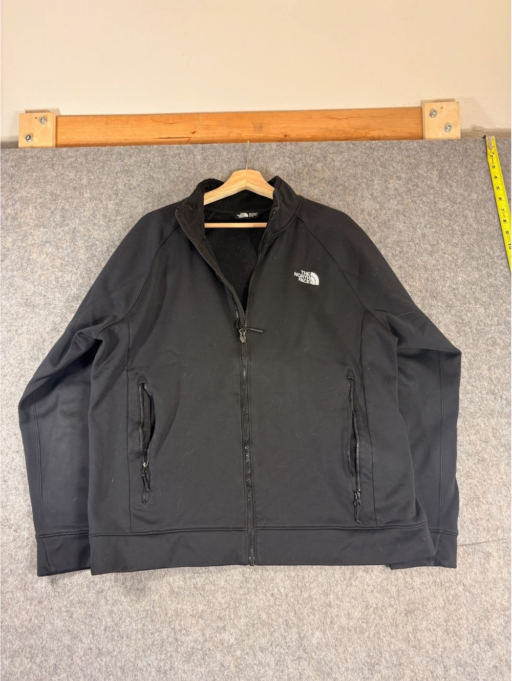 The North Face Black Softshell Jackets men’s xl